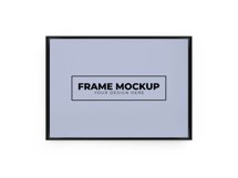 Landscape Poster Frame Mockup Template Bundle Product Image 2