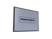 Landscape Poster Frame Mockup Template Bundle Product Image 6