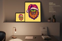 Zombie Santa with frightening appearance christmas nightmare Product Image 4