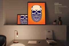 Bearded Skull Tattoo Meaning Illustrations Product Image 2