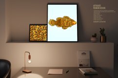 Luxury vintage fish ornaments svg Product Image 2
