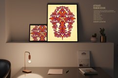 Luxury vintage cross flourish ornament illustration Product Image 2