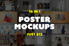 Poster Mockups Bundle Product Image 1