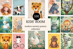 Kids Room Wall Art Prints - Nursery Wall Prints Product Image 1
