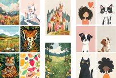 Kids Room Wall Art Prints - Nursery Wall Prints Product Image 6