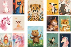 Kids Room Wall Art Prints - Nursery Wall Prints Product Image 9