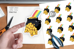 Gold Pot Sticker Product Image 1