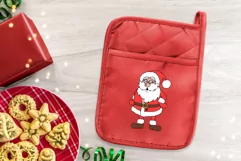 Jolly Santa Claus Clipart and Christmas Patterns Product Image 12