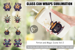 Glass Can Potion and Magic Icons Product Image 1