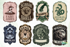 Potion Apothecary Label PNG Sublimation Product Image 3