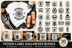 Potion Label Halloween Svg Bundle Product Image 1