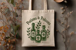 Potions And Poisons SVG, Apothecary PNG, Vintage Potion Product Image 2