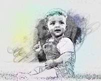 Baby Portrait Paint Photo effect Product Image 7