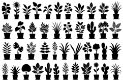 Potted Plants SVG Bundle: Plant Pot Clipart for Cricut Product Image 1