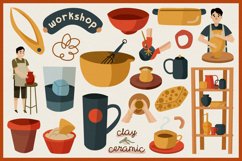 Pottern Making Vector Clipart Pack Product Image 4