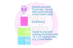 Pour toi card svg cut file with pop-out butterfly Product Image 2