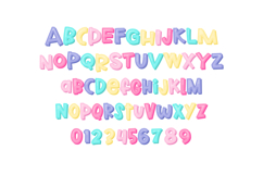 Power of Spring Color Font Product Image 3
