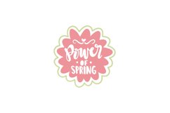 Power Of Spring SVG Cut File Product Image 1