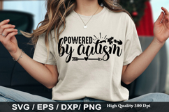 Autism Awareness SVG Design - Think before you judge Product Image 2
