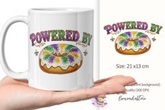 Mardi gras design for mug