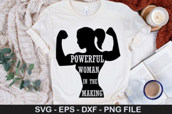 Strong Woman SVG Design - Queens don t do drama we do busine Product Image 4