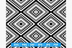 Rhombuses Seamless Pattern SVG for Cricut, Silhouette Product Image 1