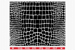 SVG Alligator Skin, Seamless Pattern, Digital clipart Product Image 1