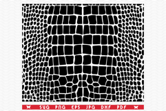 SVG Alligator Skin, Seamless Pattern, Digital clipart Product Image 1