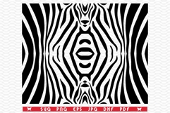 SVG Zebra Leather, Seamless pattern, Digital clipart Product Image 1