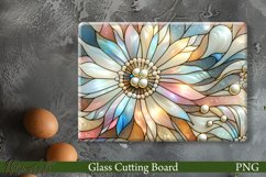 Glass Cutting Board Design | Beautiful Sunflower Product Image 1