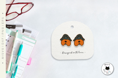 Rottweiler Dog SVG File | Stud Earrings Laser Cut Product Image 2