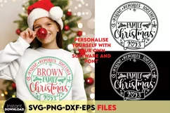 Custom Family Christmas 2023 svg png - Making Memories Svg Product Image 1