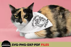 Kitty Christmas Png | Xmas Cat Svg | Gift for Cat Mom Svg Product Image 2
