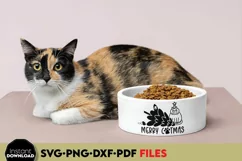 Merry Catmas Svg | Kitty Christmas Png | Christmas Cat Quote Product Image 2