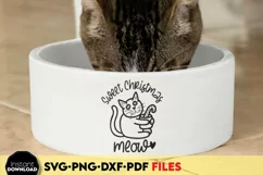 Kitty Christmas Png | Xmas Cat Svg | Gift for Cat Mom Svg Product Image 3