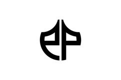 PP logo design Product Image 1