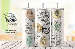 Inspirational Tumbler Wrap Sublimation Product Image 1
