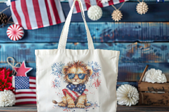 4th of July | Patriotic Day Watercolor Clipart Bundle Product Image 4