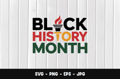 Black History Month SVG PNG Product Image 1