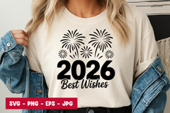 2026 Best Wishes SVG Design Product Image 1