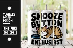 Sarcastic cat tumbler wrap png Product Image 1
