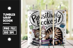 Cat sarcastic tumbler wrap png Product Image 1