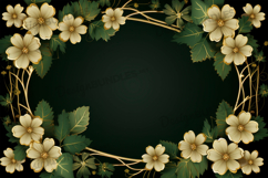 St Patricks Day frame Background Saint Patrick Digital Paper Product Image 1