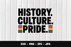 History Culture Pride SVG PNG Product Image 1