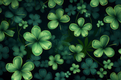 St Patricks Day Background, Saint Patrick Digital Paper Product Image 1