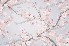 Cherry blossom Digital paper, Flower Background Product Image 1