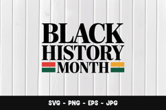 Black History Month SVG PNG Product Image 1