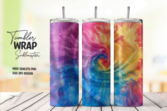Tropical Floral Waves Tumbler Wrap Product Image 1
