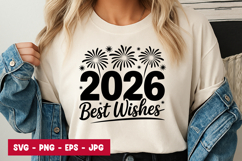 2026 Best Wishes SVG Design Product Image 1