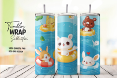 Hamster Cute Tumbler Wrap Product Image 1